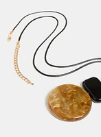 Geometric Pendant Necklace