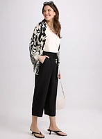 Straight-Leg Drawstring Capris