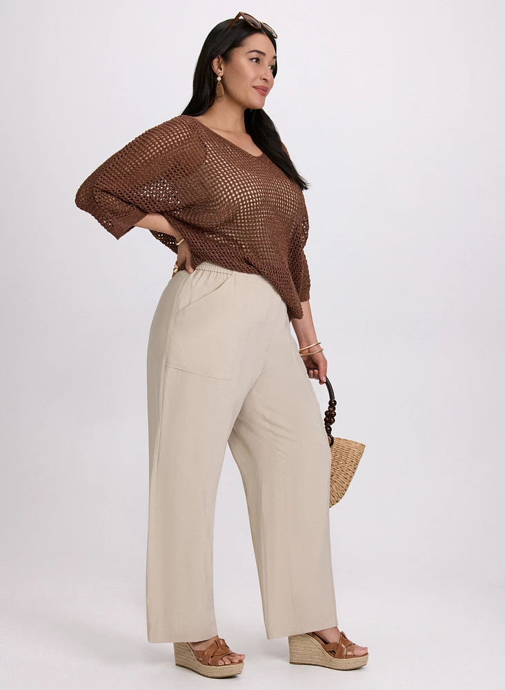 Pantalon Olivia à jambe large