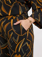 Joseph Ribkoff - Abstract Striped Pants
