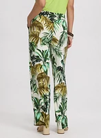 Olivia Leaf Print Pants
