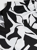 Geometric Colour Block Top