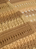 Pointelle Knit Cardigan