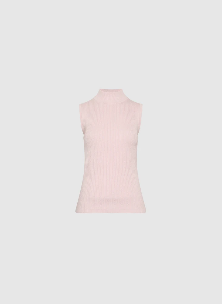 Essential Mock Neck Tank Top