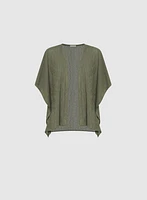 Poncho-Style Layering Top