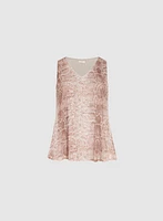 Snake Print Tank Top
