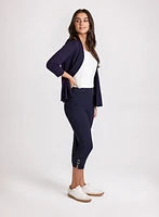 High-Rise Bengaline Capris