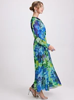 Floral Mesh Dress