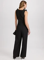 Organza Ruffle Detail Jumpsuit