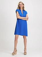 Short Shirt Collar Dress