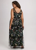 Floral Embroidered Dress