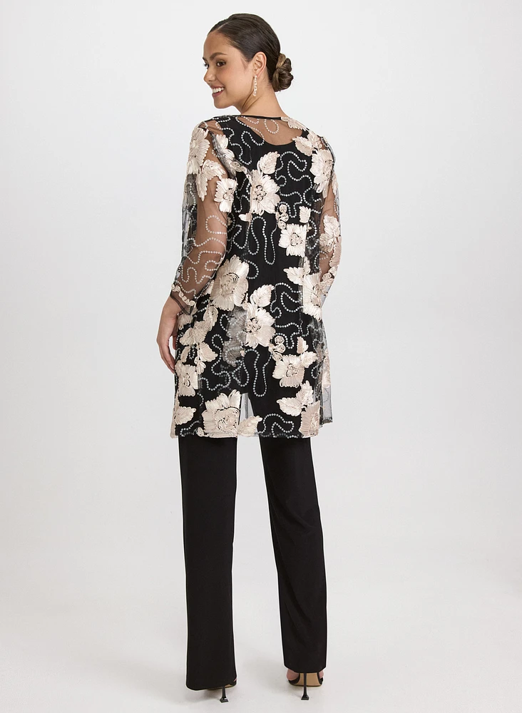 Ensemble de veste, débardeur et pantalon