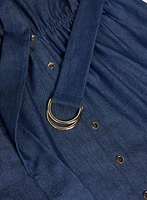 Denim Maxi Dress