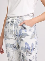 Tropical Pull-On Pants