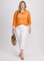 Open Knit Pullover