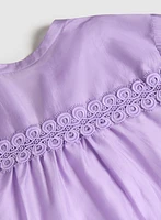 Crochet Trim Blouse