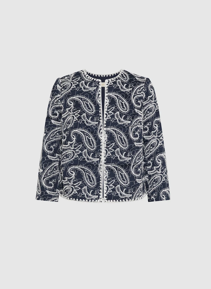 Paisley Embroidered Jacket