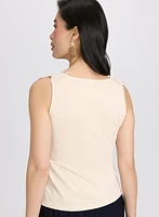 Crochet Appliqué Tank Top