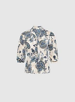Paisley Print Top