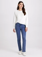Paisley Appliqué Top