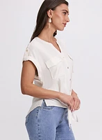 Button-Down Blouse