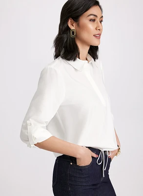 Embellished Collar Blouse