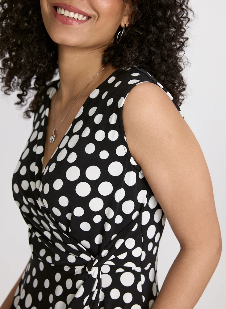 Robe à pois
