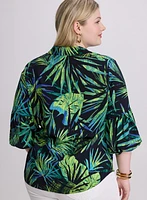 Joseph Ribkoff - Palm Print Blouse