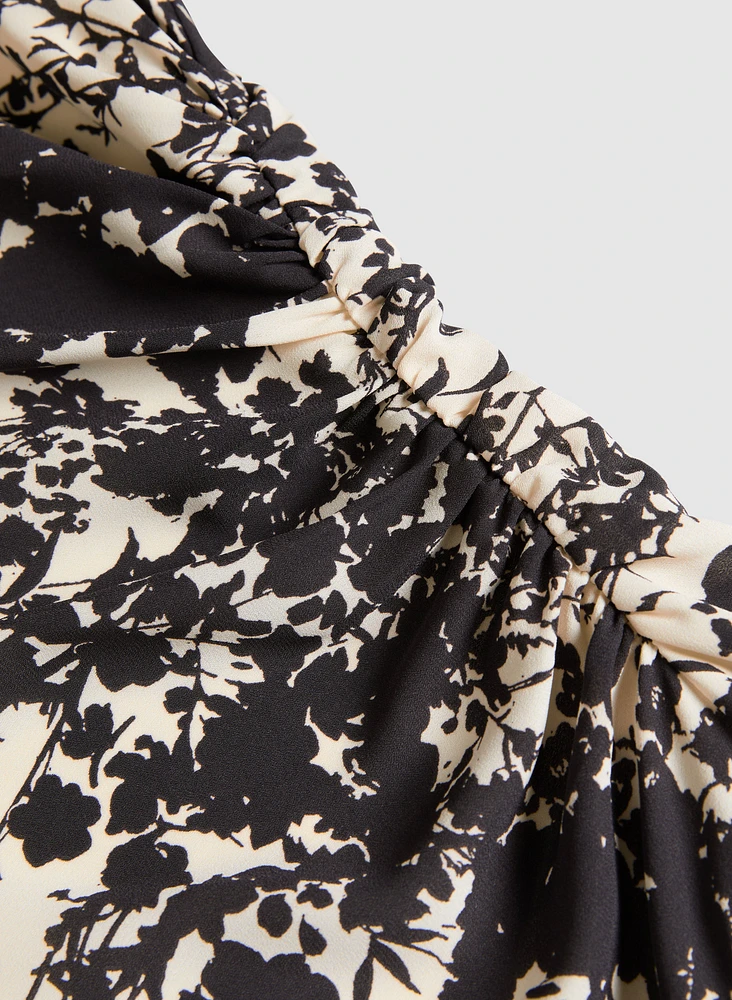 Floral Cascade Dress