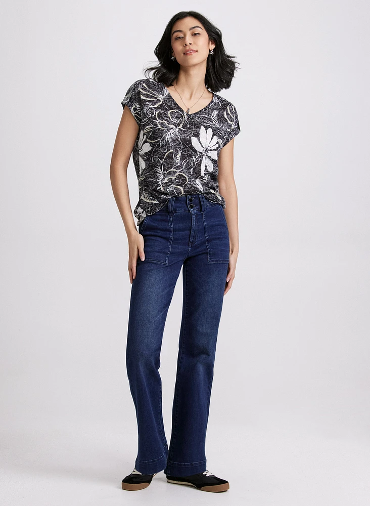 Floral Print T-Shirt