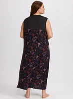 Paris Print Nightgown