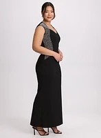Crystal Embellished Dress