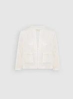 Short Crochet Jacket