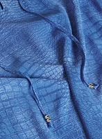 Snake Print Chiffon Blouse