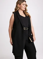 Long Buttoned Vest