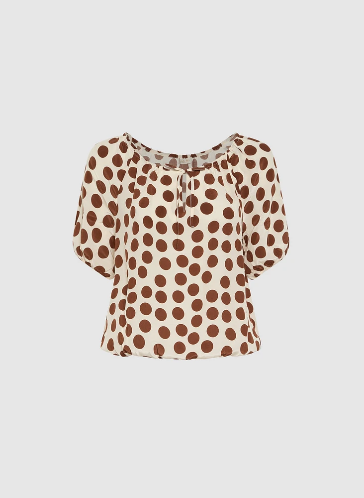 Polka Dot Blouse