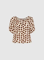 Polka Dot Blouse