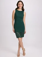 Cut-Out Hem Dress