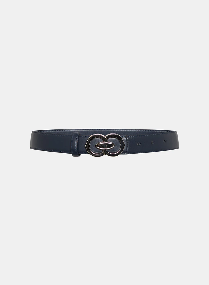 Double Circle Buckle Belt