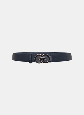 Double Circle Buckle Belt