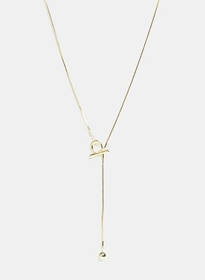 Y-Shaped Necklace