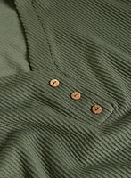 Knit Cap Sleeve Top