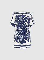 Abstract Print Dress