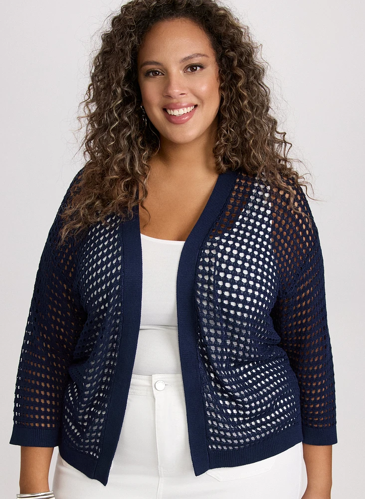 Open Knit Cardigan