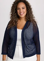Open Knit Cardigan