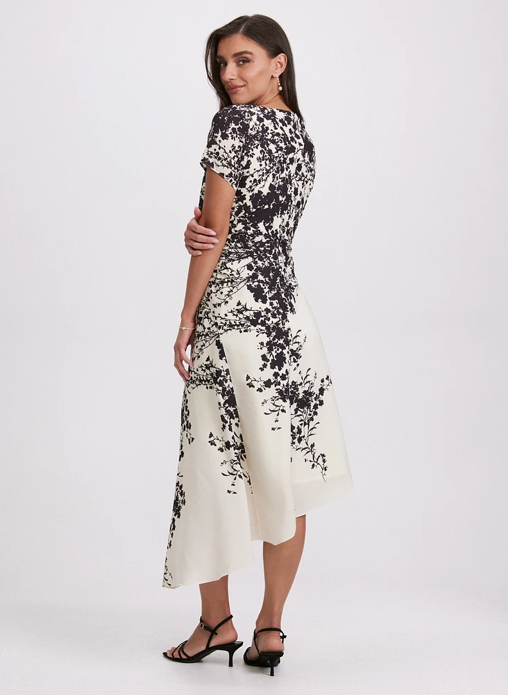 Floral Cascade Dress