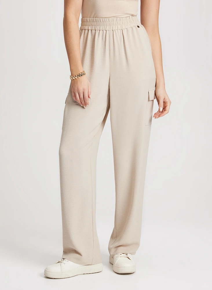 Wide Leg Cargo Pants