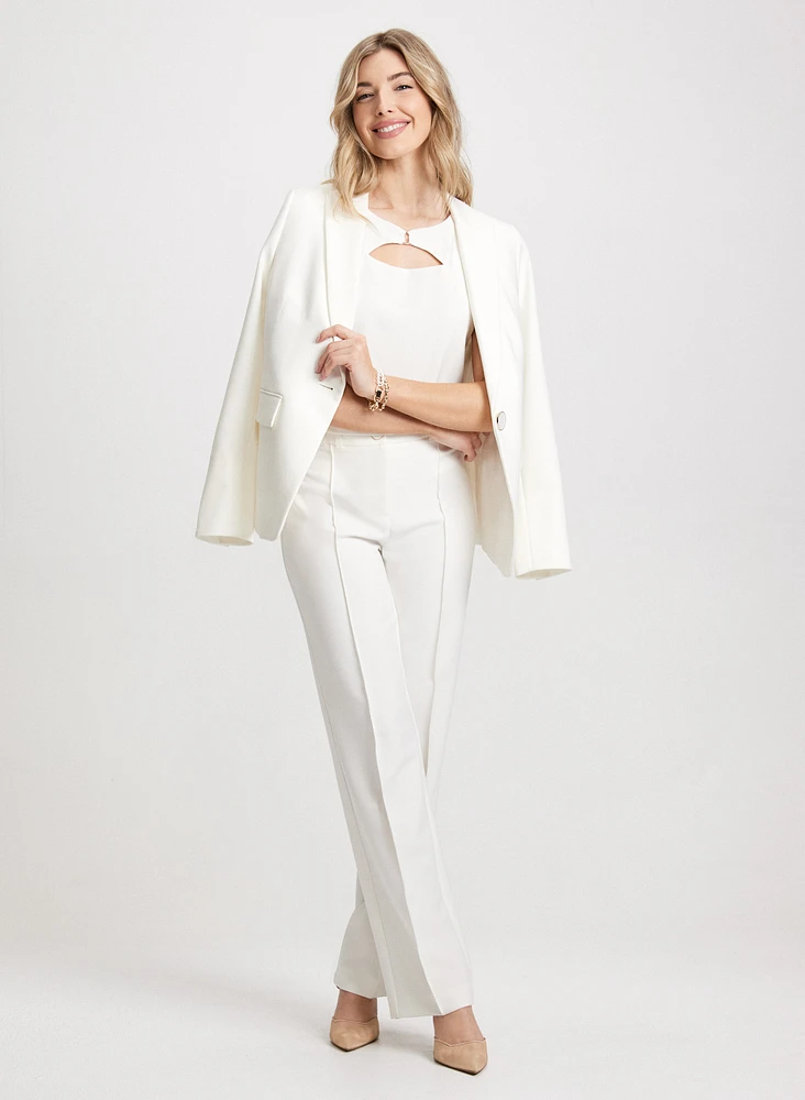 Cutout Detail Sleeveless Top