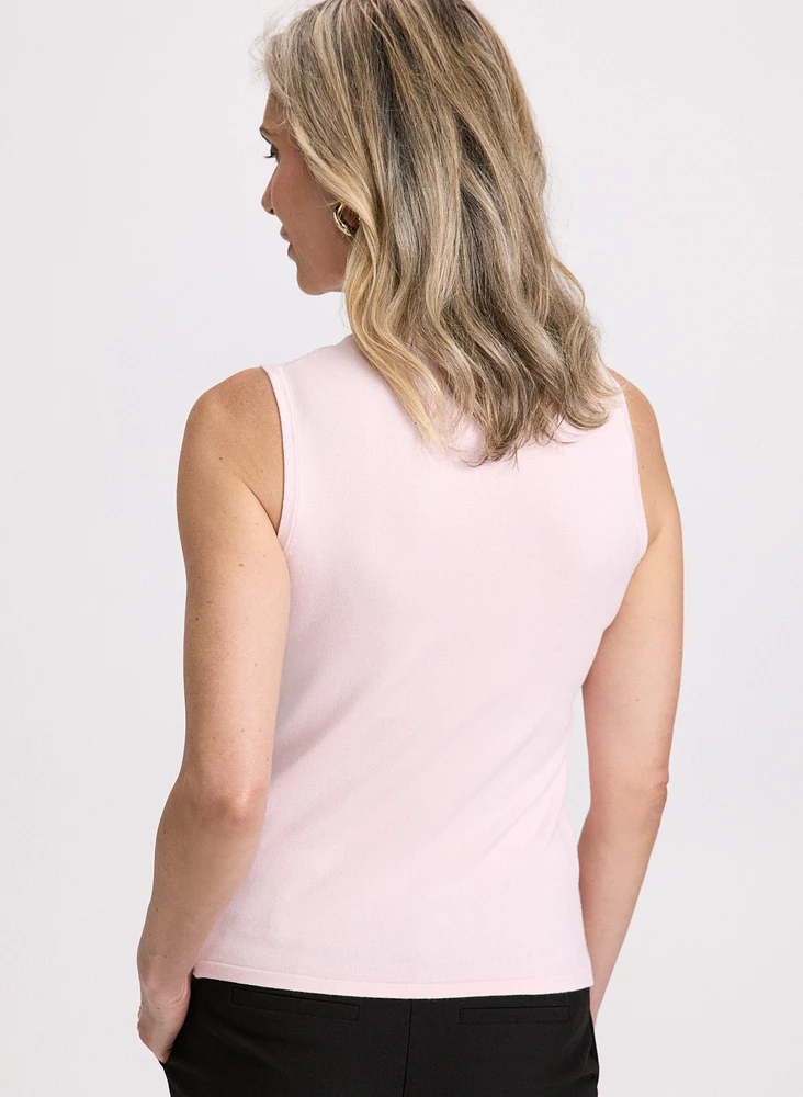 Essential Mock Neck Tank Top