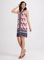 Mixed Print Dress